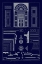 Picture of DOORWAY OF THE PANTHEON AT ROME (BLUEPRINT)