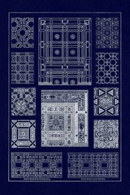 Picture of CEILINGS WITH BAYS AND MOULDINGS (BLUEPRINT)