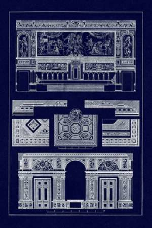 Picture of DECORATION OF LARGE HALLS (BLUEPRINT)