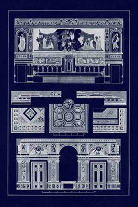 Picture of DECORATION OF LARGE HALLS, POLYMUSEUMOME (BLUEPRINT)