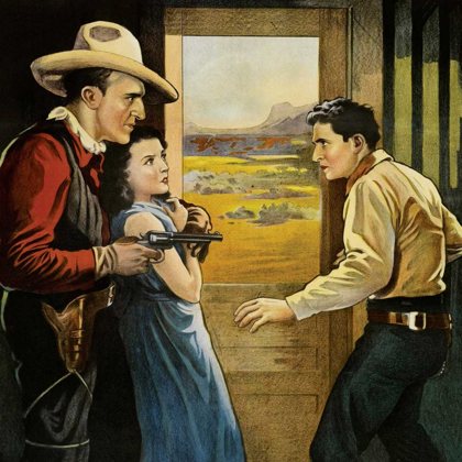 Picture of VINTAGE WESTERNS: SOUTH OF SANTA FE - DETAIL