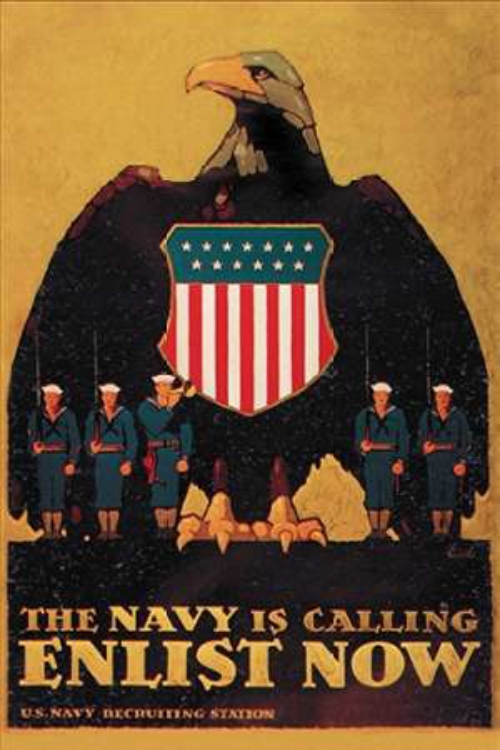 Picture of WWI: NAVY IS CALLING: ENLIST NOW