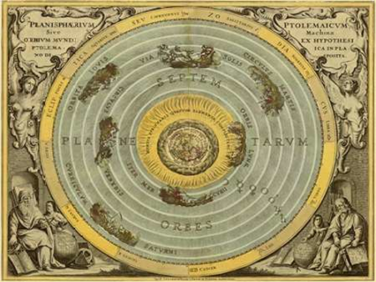Picture of MAPS OF THE HEAVENS: PLANISPHAERIUM PTOLEMAICUM