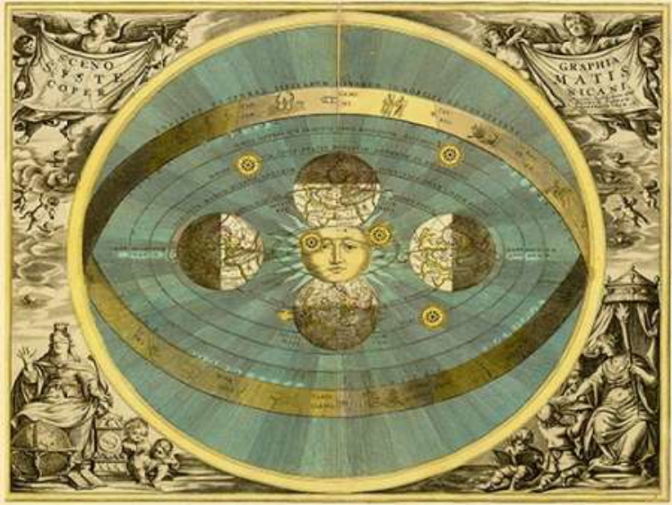 Picture of MAPS OF THE HEAVENS: SCENO SYSTEMATIS COPERNICANI