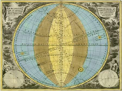 Picture of MAPS OF THE HEAVENS: HEMISPHAERIA SPHAERAMAPS