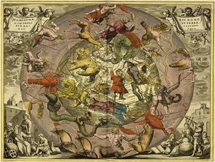 Picture of MAPS OF THE HEAVENS: HEMISPHAERIIBORE ALIS COELIETTERRAE
