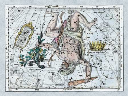 Picture of MAPS OF THE HEAVENS: HERCULES, THE LYRE AND CORONA BOREALIS