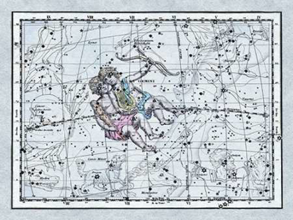 Picture of MAPS OF THE HEAVENS: GEMINI - THE TWINS - CASTOR AND POLLUX