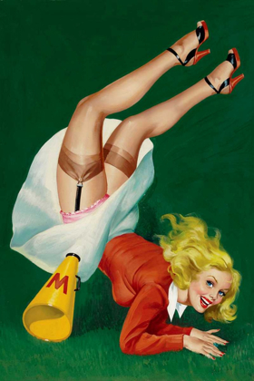 Picture of MID-CENTURY PIN-UPS - TITTER MAGAZINE - CHEERLEADER