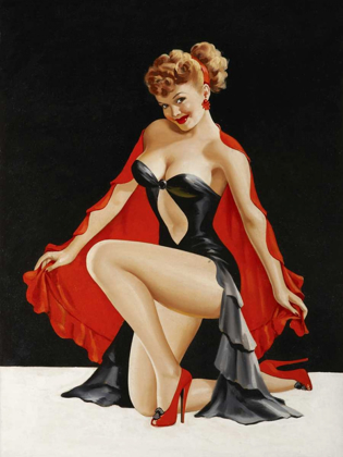 Picture of MID-CENTURY PIN-UPS - MAGAZINE COVER - LITTLE RED CAPE