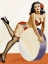 Picture of MID-CENTURY PIN-UPS - OVER A DRUM