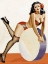 Picture of MID-CENTURY PIN-UPS - OVER A DRUM