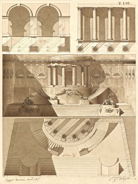 Picture of PLATE 56 FOR ELEMENTS OF CIVIL ARCHITECTURE, CA. 1818-1850
