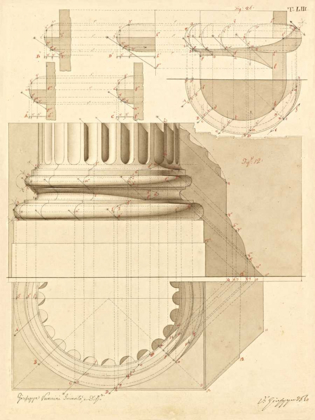 Picture of PLATE 53 FOR ELEMENTS OF CIVIL ARCHITECTURE, CA. 1818-1850