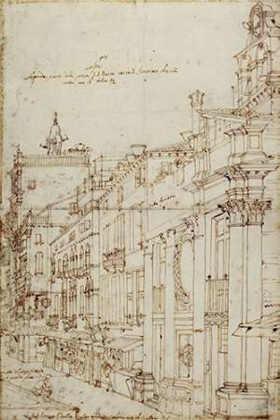 Picture of THE CAMPO S. BASSO: THE NORTH SIDE WITH THE CHURCH, 1740S