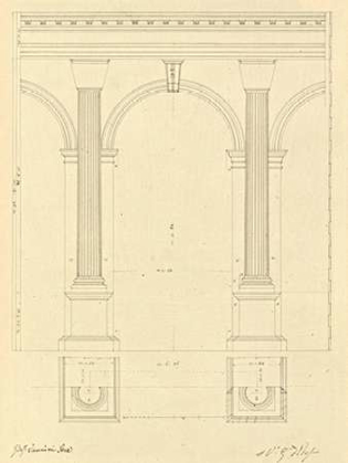 Picture of PLATE 28 FOR ELEMENTS OF CIVIL ARCHITECTURE, CA. 1818-1850