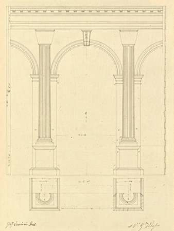 Picture of PLATE 28 FOR ELEMENTS OF CIVIL ARCHITECTURE, CA. 1818-1850