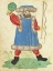 Picture of CIVIC FESTIVAL OF THE NUREMBERG SCHEMBARTLAUF - BLUE COSTUME