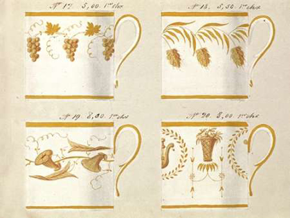 Picture of QUATRE TASSES DU 1ER CHOIX, CA. 1800-1820