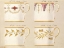 Picture of QUATRE TASSES DU 1ER CHOIX, CA. 1800-1820