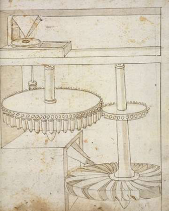 Picture of FOLIO 44: MILL POWERED BY HORIZONTAL WHEEL