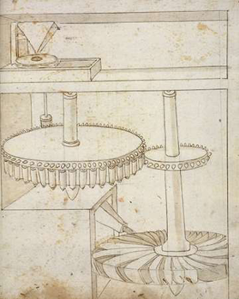 Picture of FOLIO 44: MILL POWERED BY HORIZONTAL WHEEL