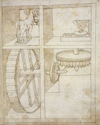 Picture of FOLIO 43: MILL POWERED BY HORSE