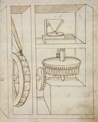 Picture of FOLIO 40: MILL WITH OVERSHOT WATER WHEEL