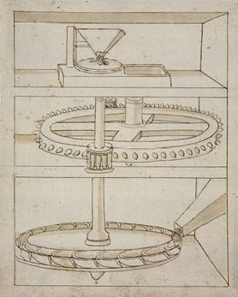 Picture of FOLIO 39: MILL WITH HORIZONTAL WATER WHEEL