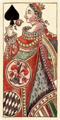 Picture of QUEEN OF SPADES (BAUERN HOCHZEIT DECK)