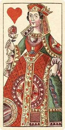 Picture of QUEEN OF HEARTS (BAUERN HOCHZEIT DECK)