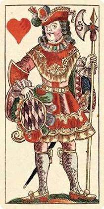 Picture of KNAVE OF HEARTS (BAUERN HOCHZEIT DECK)