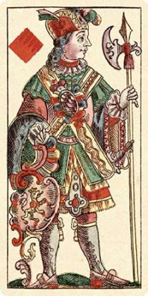 Picture of KNAVE OF DIAMONDS (BAUERN HOCHZEIT DECK)