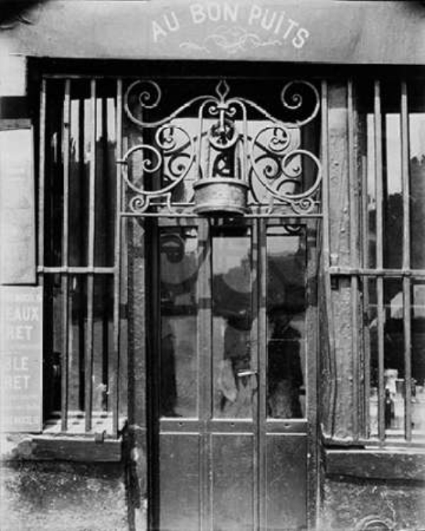 Picture of PARIS, 1901 - AU BON PUITS, RUE MICHEL LE CONTE