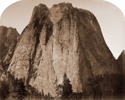 Picture of CATHEDRAL ROCK - YOSEMITE, CALIFORNIA, 1861