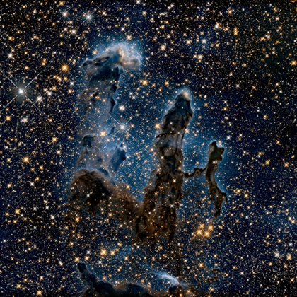 Picture of A NEAR-INFRARED VIEW OF THE PILLARS OF CREATION