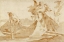 Picture of FLIGHT INTO EGYPT (RECTO); VARIOUS STUDIES (VERSO)