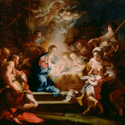 Picture of THE ADORATION OF THE SHEPHERDS