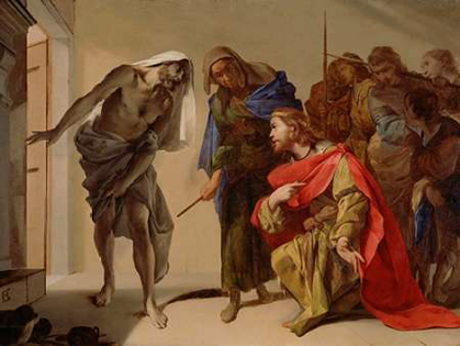 Picture of THE SHADE OF SAMUEL INVOKED BY SAUL