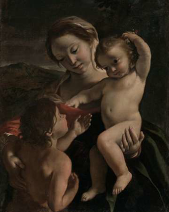 Picture of MADONNA AND CHILD WITH THE INFANT SAINT JOHN THE BAPTIST