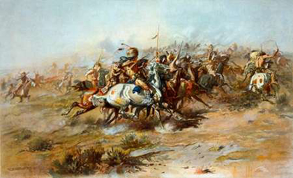 Picture of THE CUSTER FIGHT, 1903