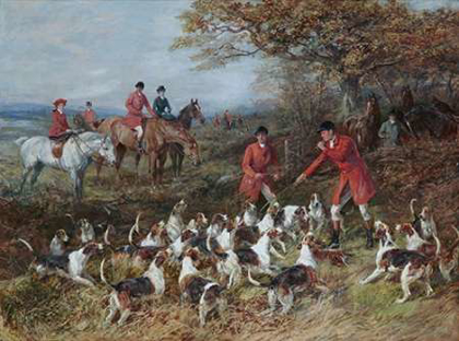 Picture of HUNTERS AND HOUNDS