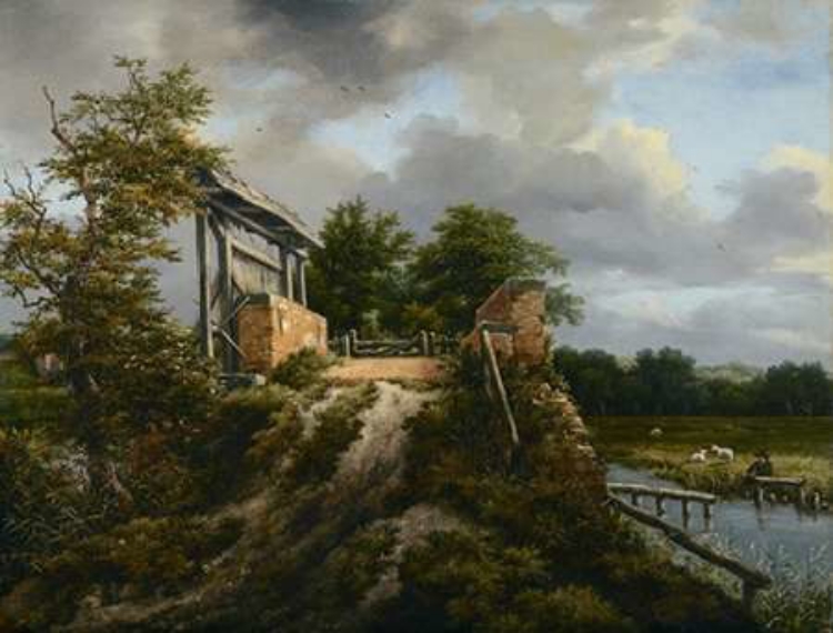 Picture of BRIDGE WITH A SLUICE