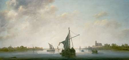 Picture of A VIEW OF THE MAAS AT DORDRECHT