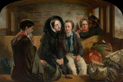Picture of SECOND CLASS - THE PARTING, 1854