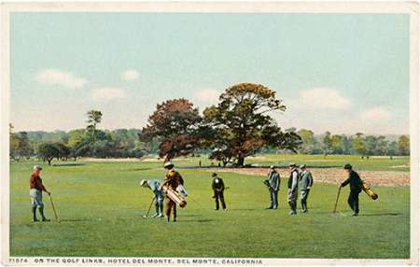 Picture of ON THE GOLF LINKS HOTEL DEL MONTE, DEL MONTE, CALIF., 1898