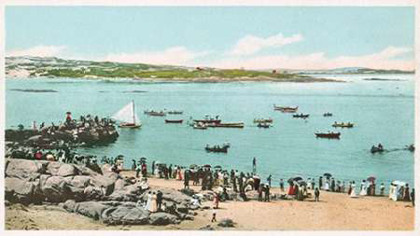 Picture of WATER SPORTS AT ANNISQUAM, GLOUCHESTER, MASS., 1898