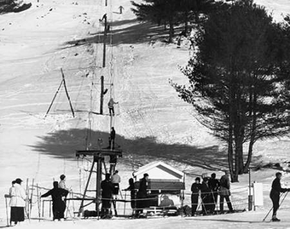 Picture of SKI TOW - HANOVER, NEW HAMPSHIRE, 1936