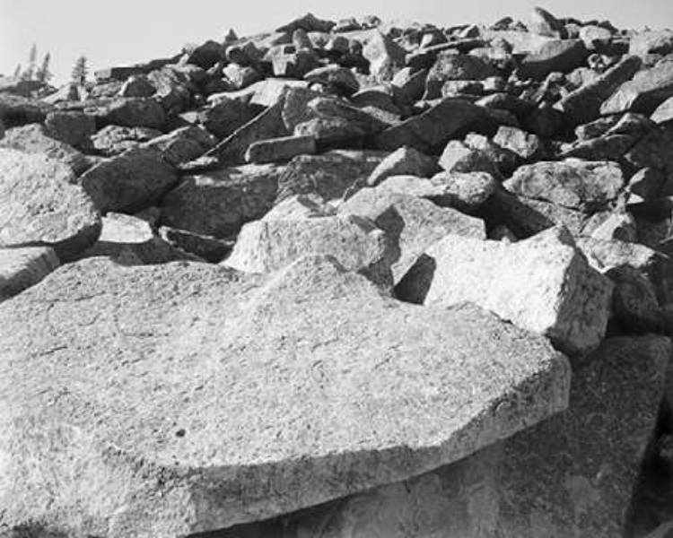 Picture of MORAINE, ROCKY MOUNTAIN NATIONAL PARK, COLORADO, CA. 1941-1942