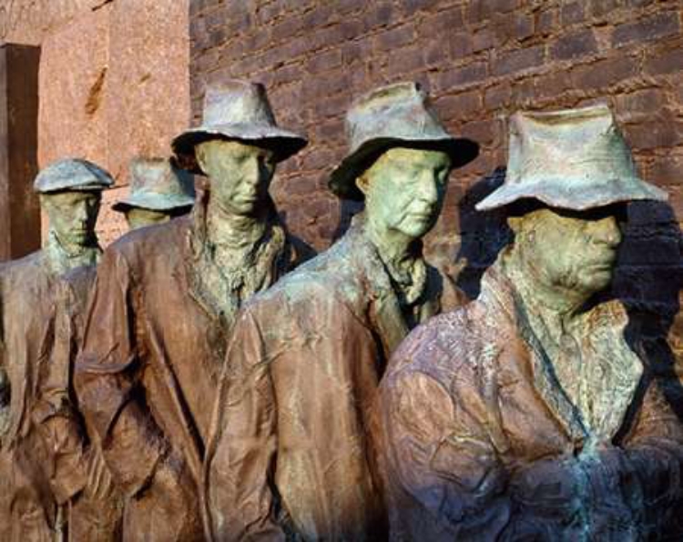 Picture of BREADLINE, F.D.R. MEMORIAL, WASHINGTON, D.C.